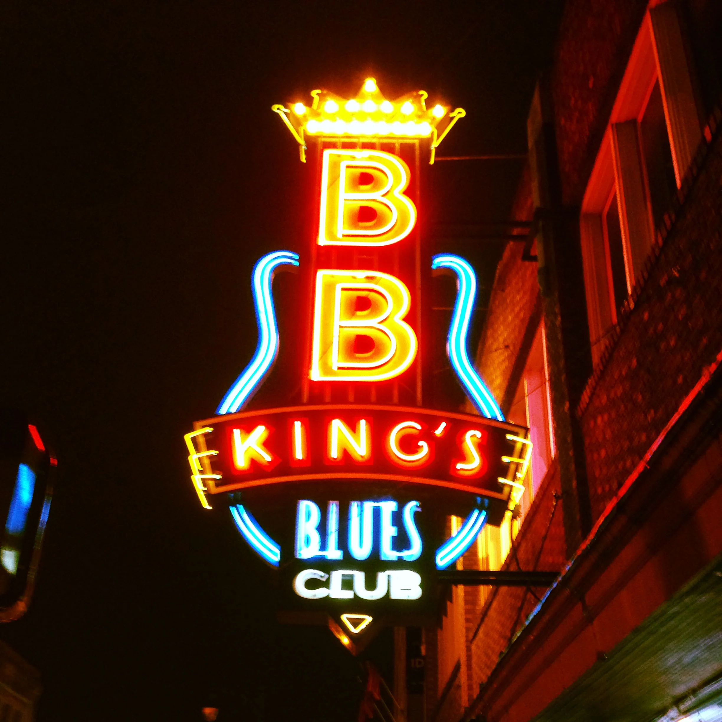 Beale street in Memphis