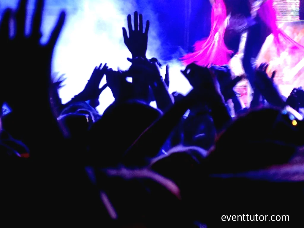 The discussion about sustainable event planning