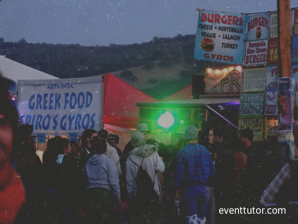 Why do market vendors at music festivals always sell the same stuff?