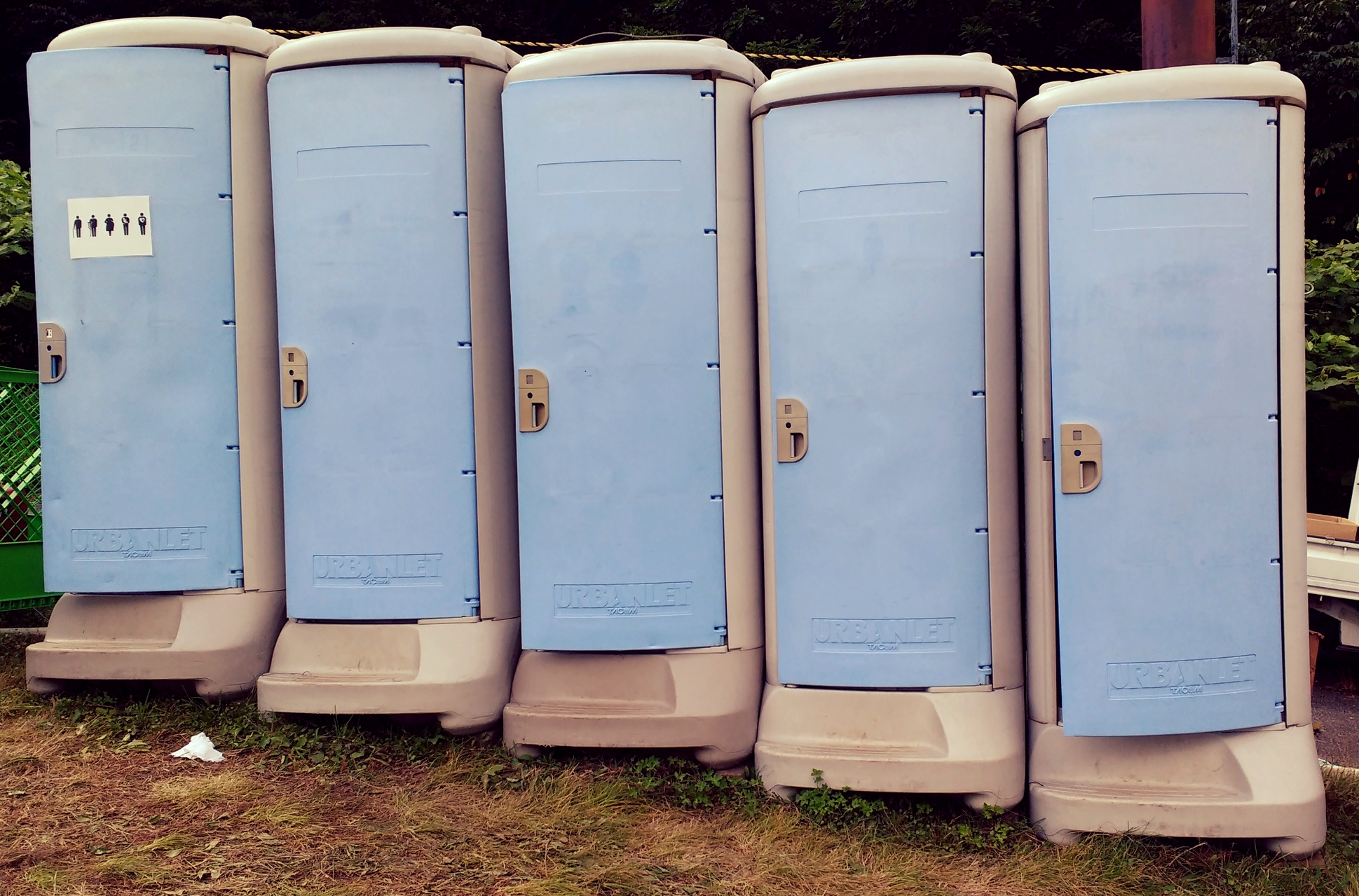 A few of the toilets I managed to find on the campsite