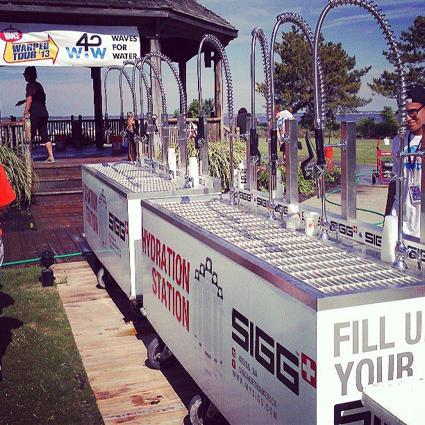 Water refill station