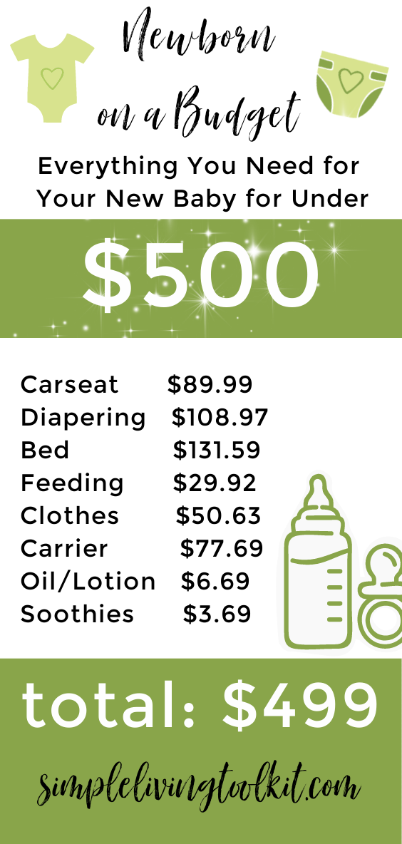 everything you need for a newborn