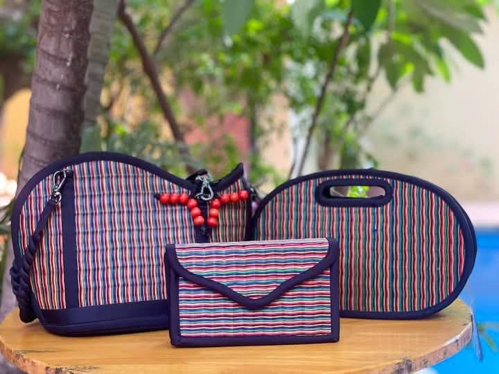 Kiri Wave, Oval Traveler Mini and our Dollar Bag in MCS2
#saraye #tatamistyle #purses