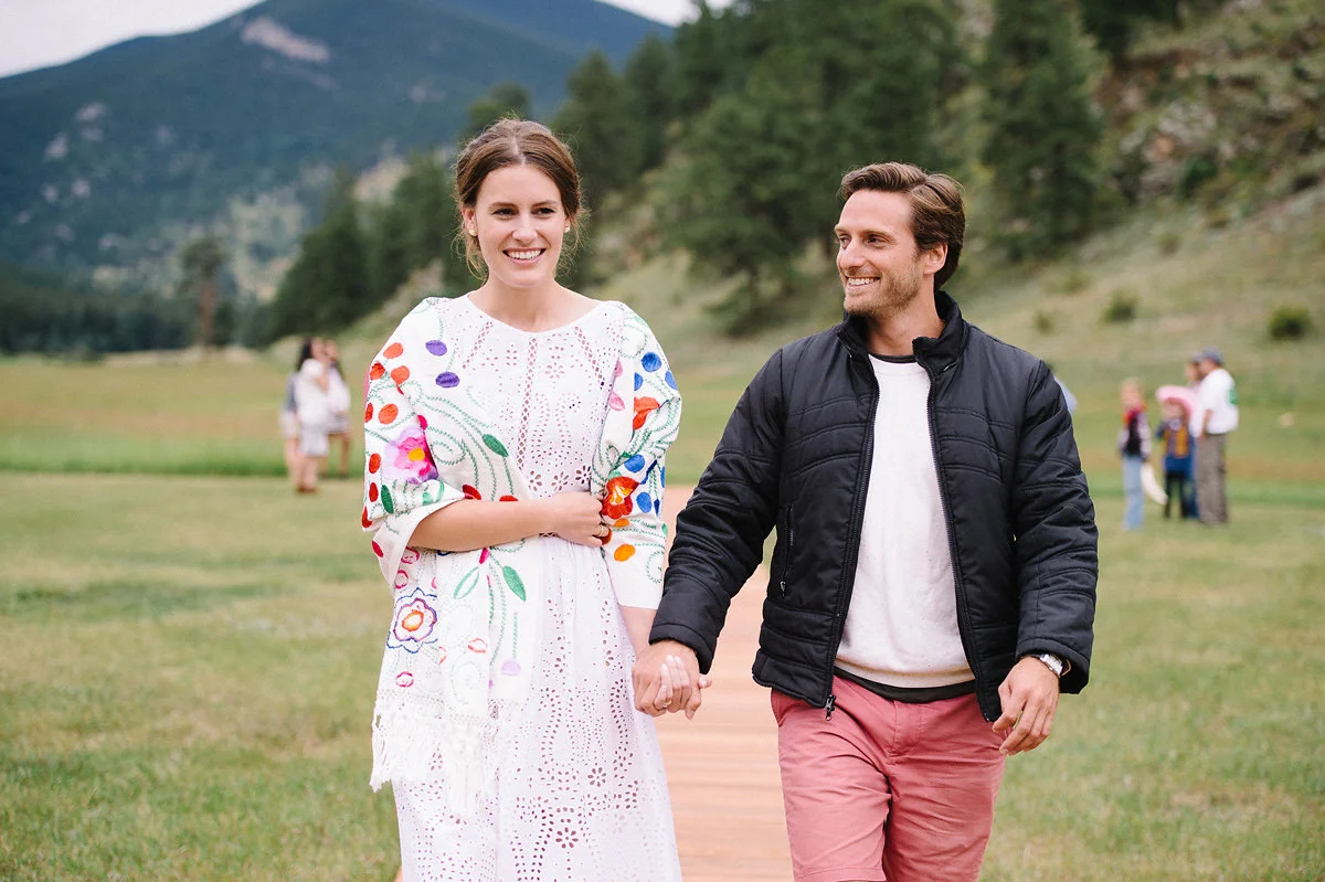 Bride and Groom at Rehearsal Dinner