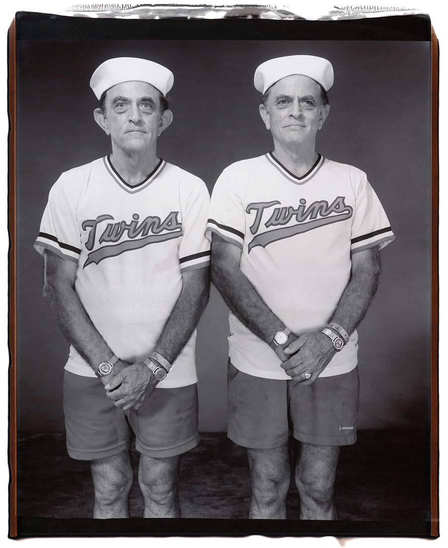 One of my personal heros, Mary Ellen Mark used the 20x24 in a much different way. In the Early 2000's she photographed the Twins Day Festival and couples at their prom creating gorgeous, intimate portraits.