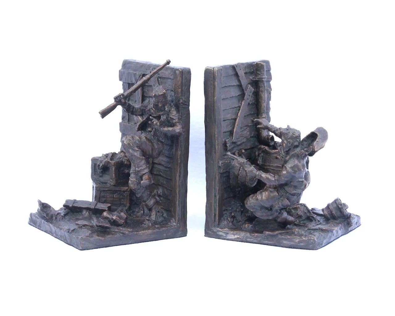 Gunfighter Bookends (Grants w:Transparent Browns) 300dpi 8x10 C.jpg