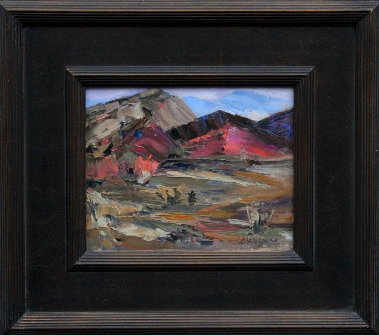 107-99 Lorraine Alexander "Arroyo Seco" $1100-framed.jpeg