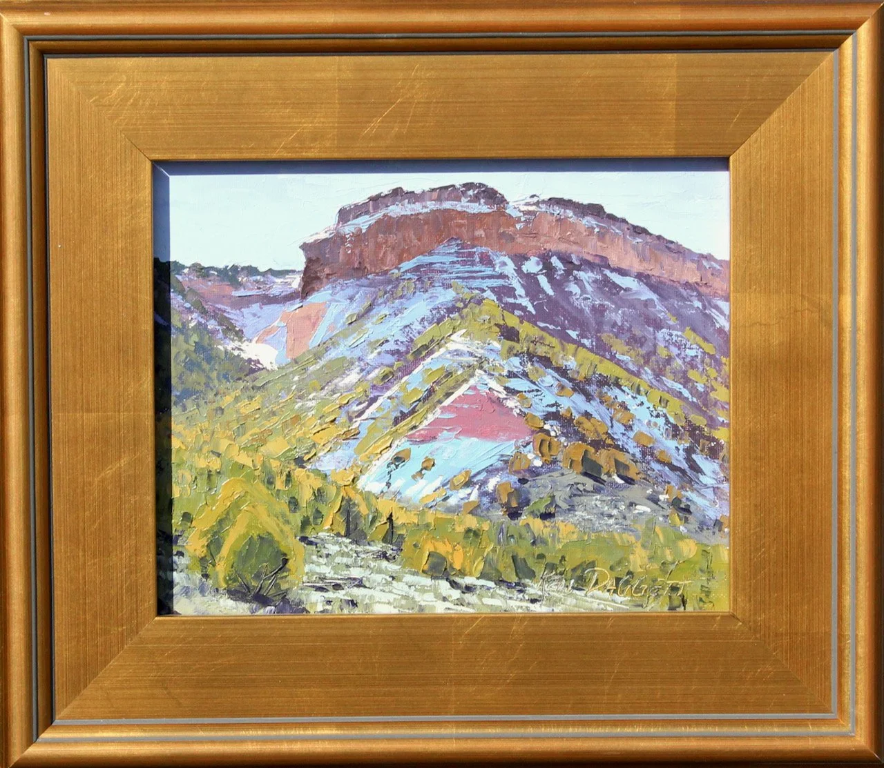 5-231 Ken Daggett "Rim Above" $900-framed.jpeg
