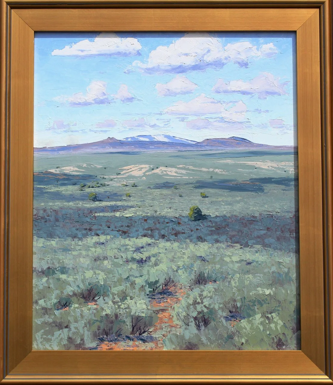 5-201 Ken Daggett %22Shadows to the West%22 $2700-framed.jpg