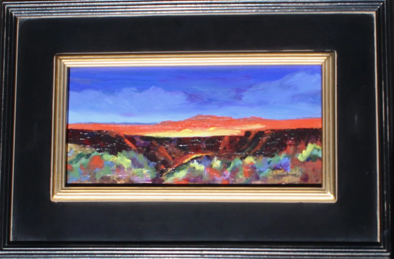 1-188 Henry Cardenas %22Hopi Ridge%22 $695-framed.jpg