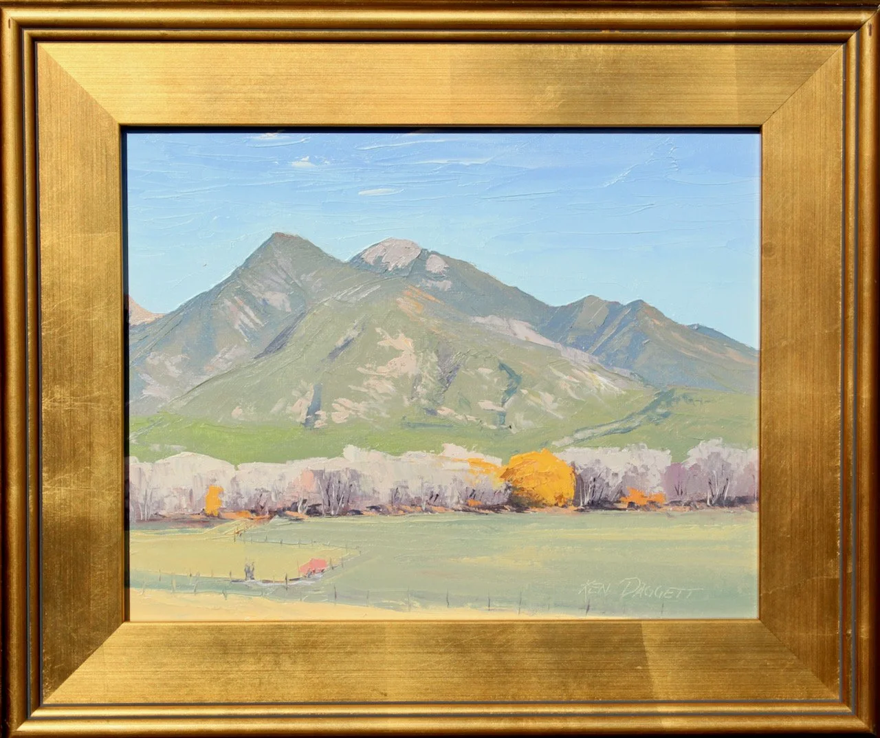 5-232 Ken Daggett "Taos Mountain" $1400-framed.jpeg
