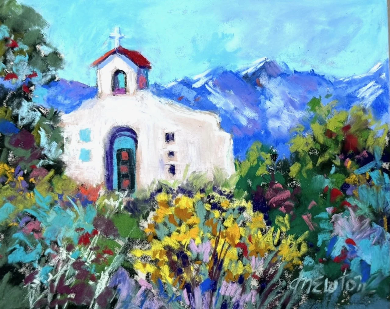 120-162 Dyan Newton ADOBE HYMNS IN BLOOM $975.jpg