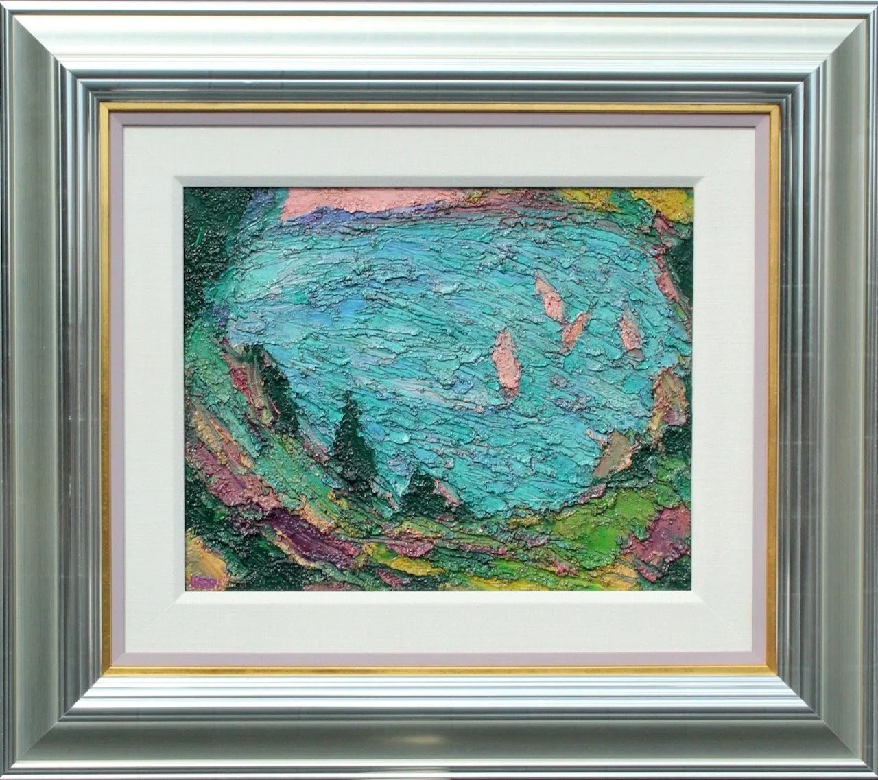 20-406 Jim Rabby "Bequia Shoreline" $3,350-framed.jpeg