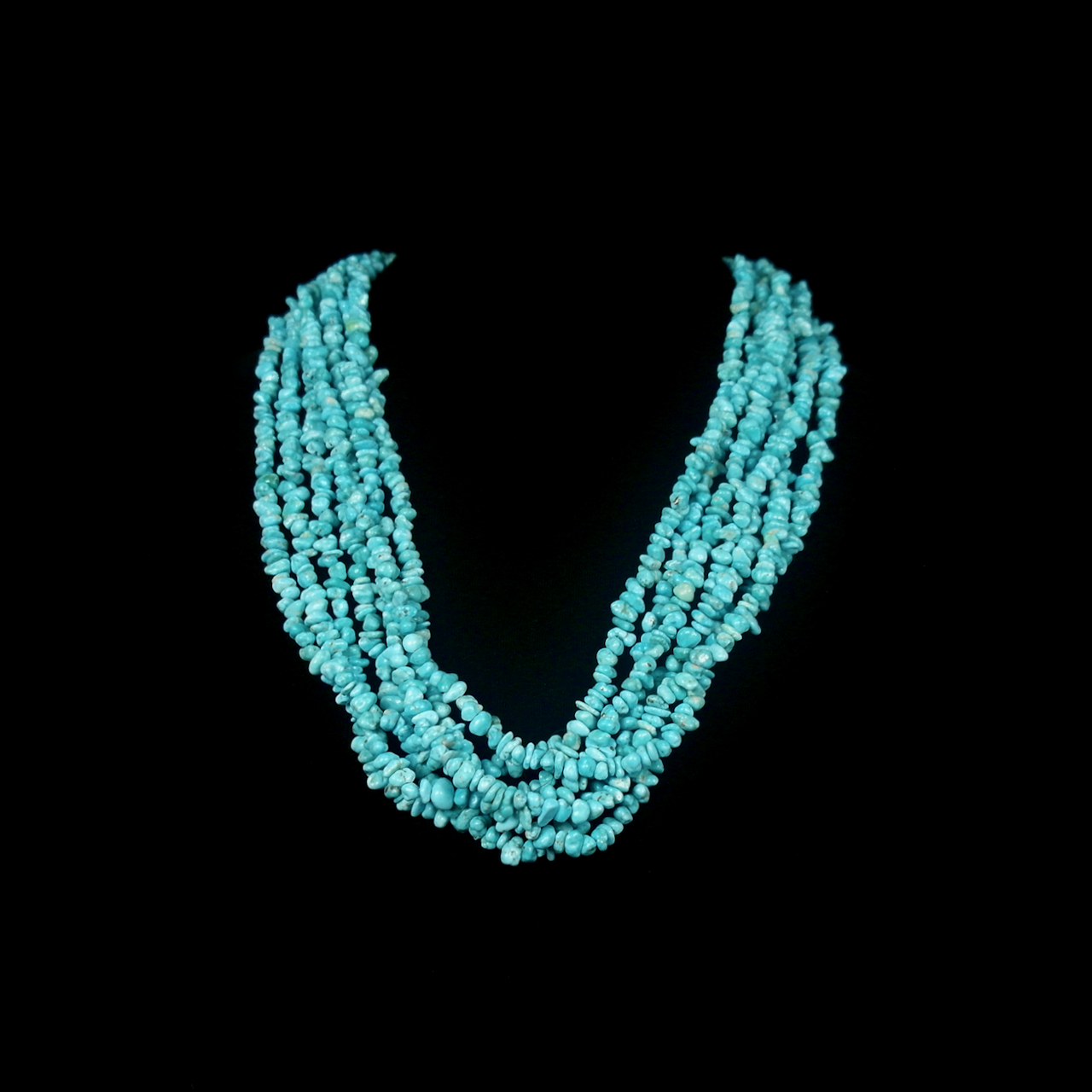 60-782 7 Strand Sleeping Beauty Necklace $1250..png