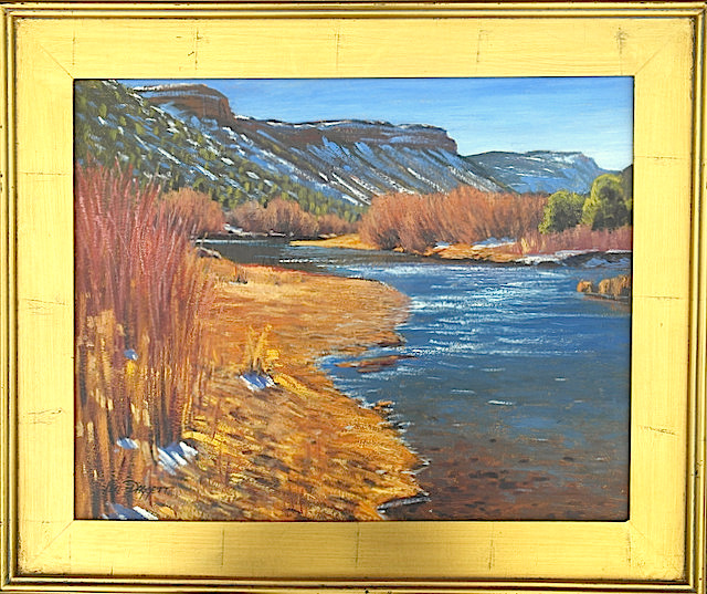 5-62 Ken Daggett %22Through the Canyon%22 Framed.JPG