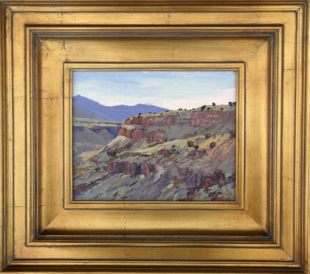 5-77 Ken Daggett %22West Rim%22 Framed.JPG