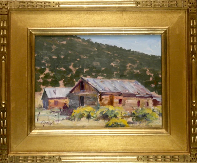 90-54 %22Over by Rio Tusas%22 $3000-framed.jpg