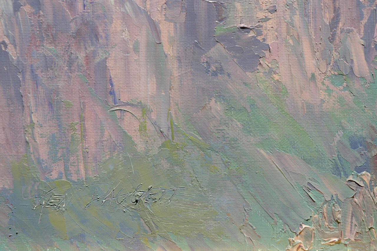 5-129 Ken Daggett %22Gorge from High Bridge%22 $2200-close up 1.jpg