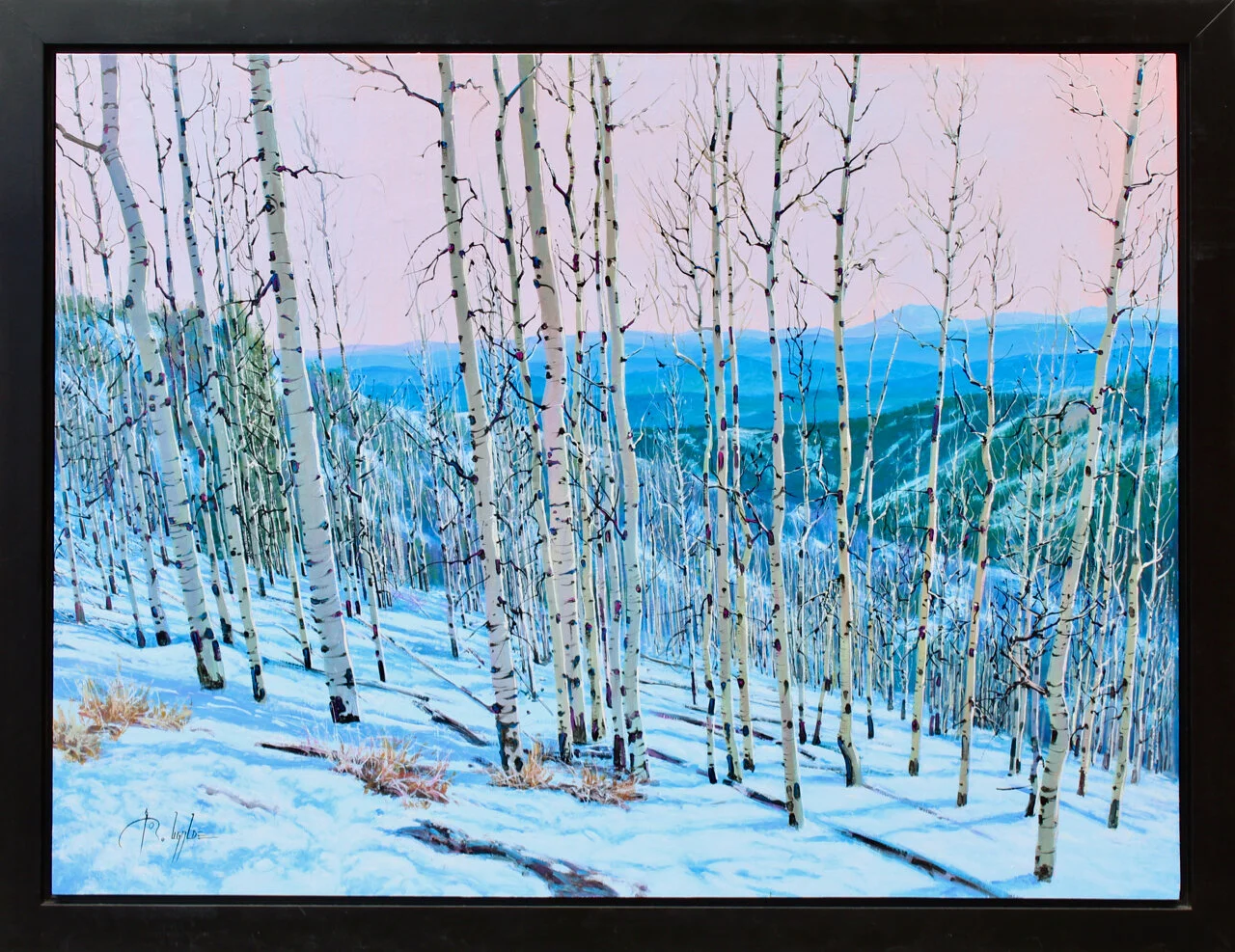 115-98 Roberto Ugalde %22Lincoln County Lookout%22 $3550-framed.jpg