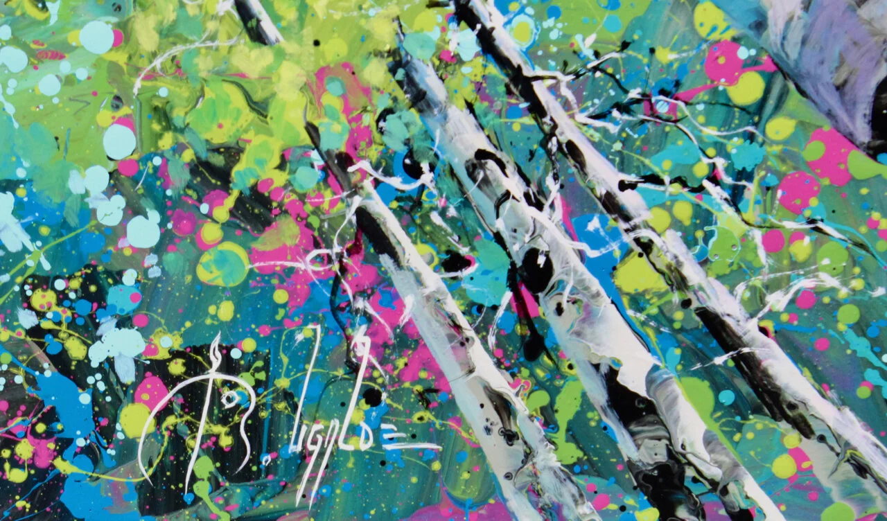 115-80 Roberto Ugalde %22Up View in Spring%22 $5400 Signature.jpg