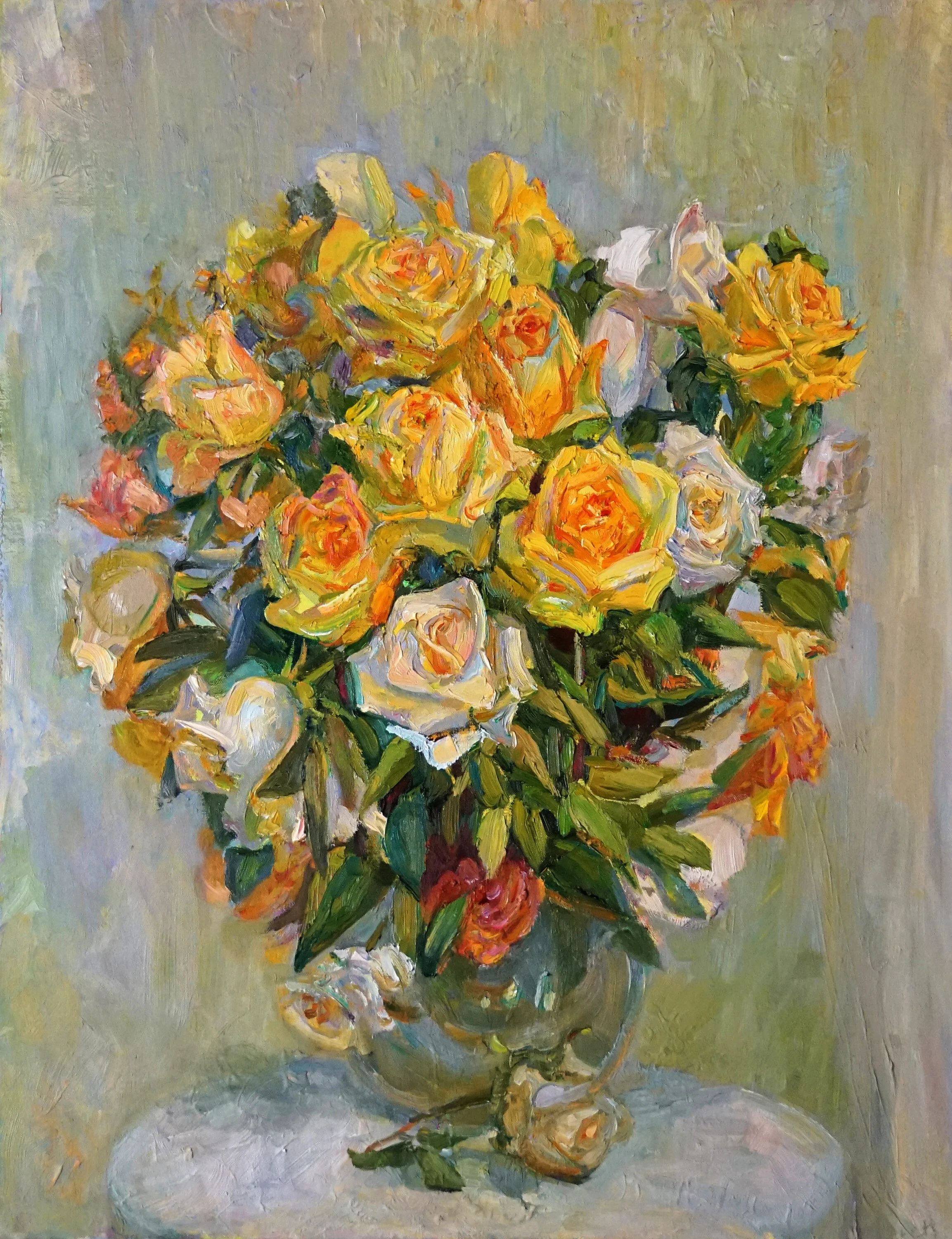 L Titovets COMPASSION 30x24 oc.JPG