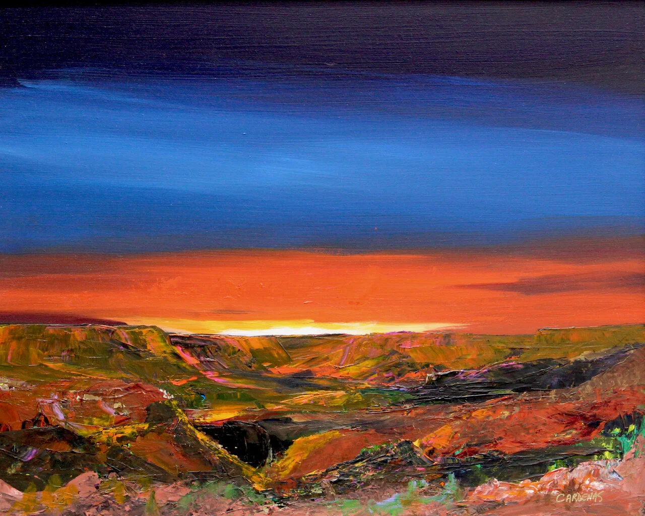 1-123 Henry Cardenas %22Rainbow Sunset%22 $1695.jpg