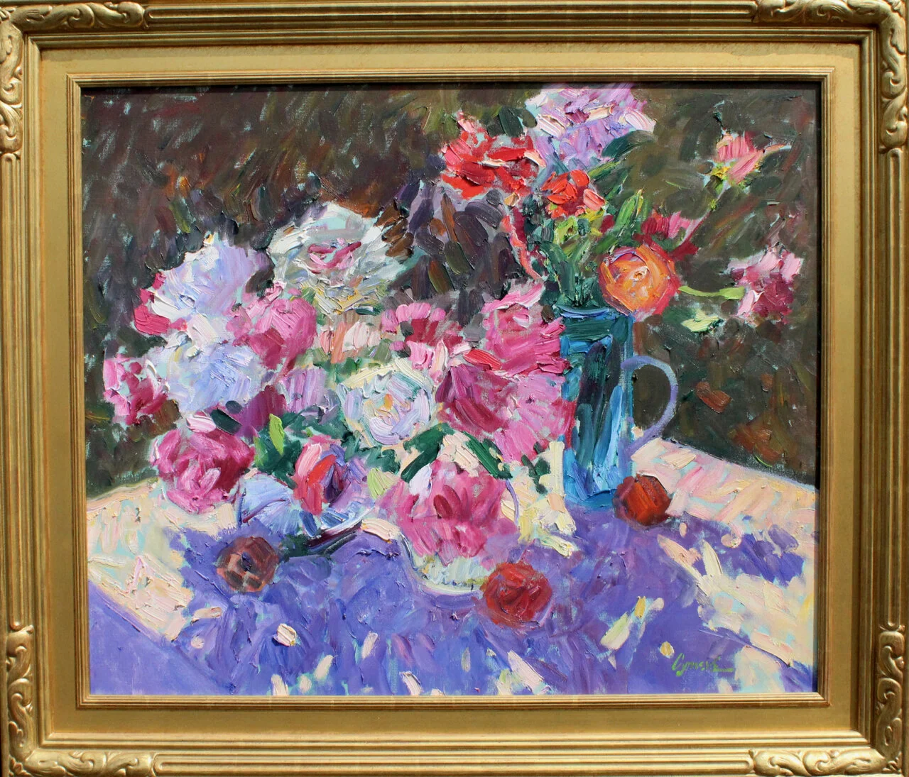 9-73 Walt Gonske %22Morning LIght%22 $19,5000-framed.jpg