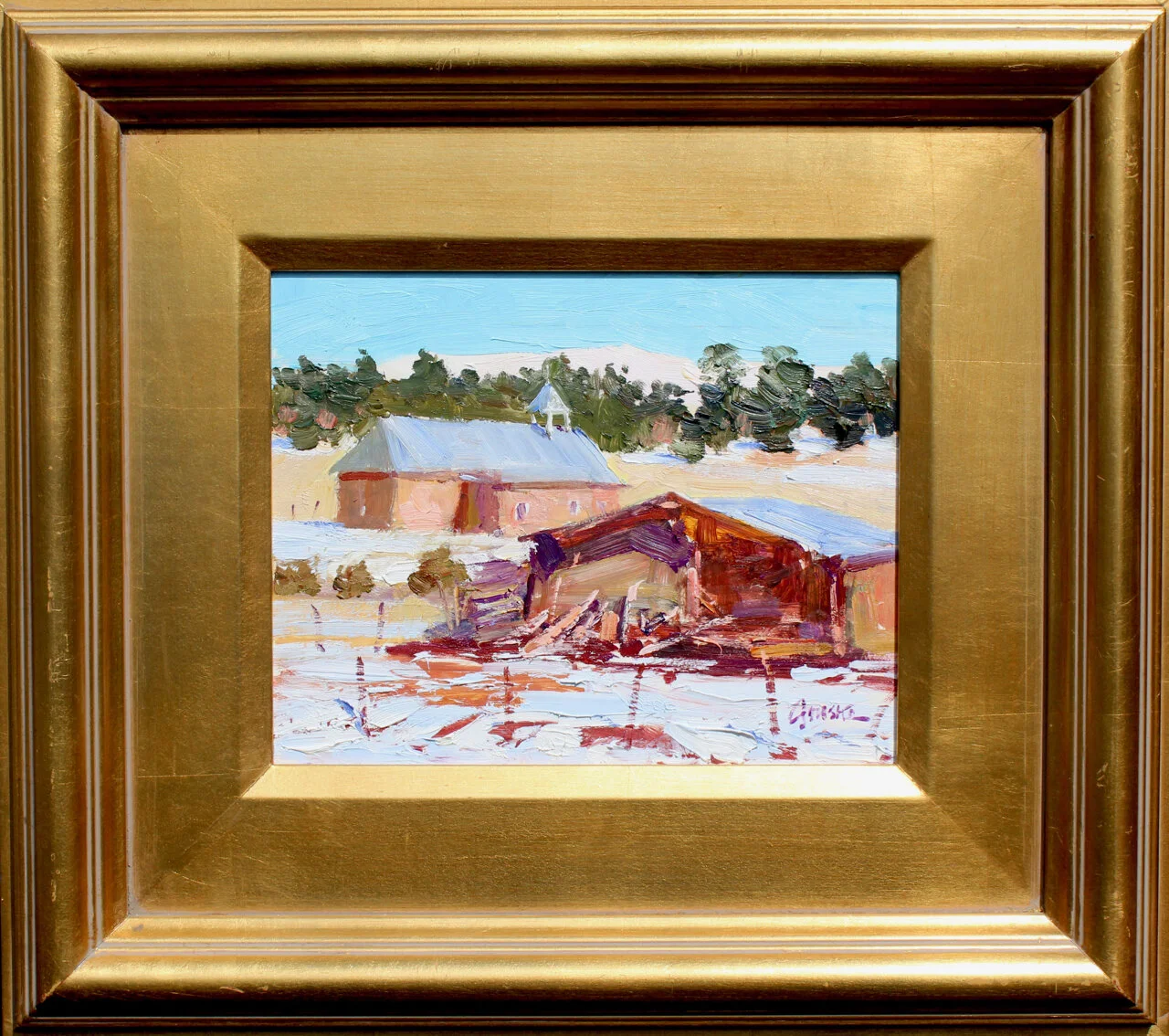 9-70 Walt Gonske %22Ojo Feliz%22 $2500-framed.jpg