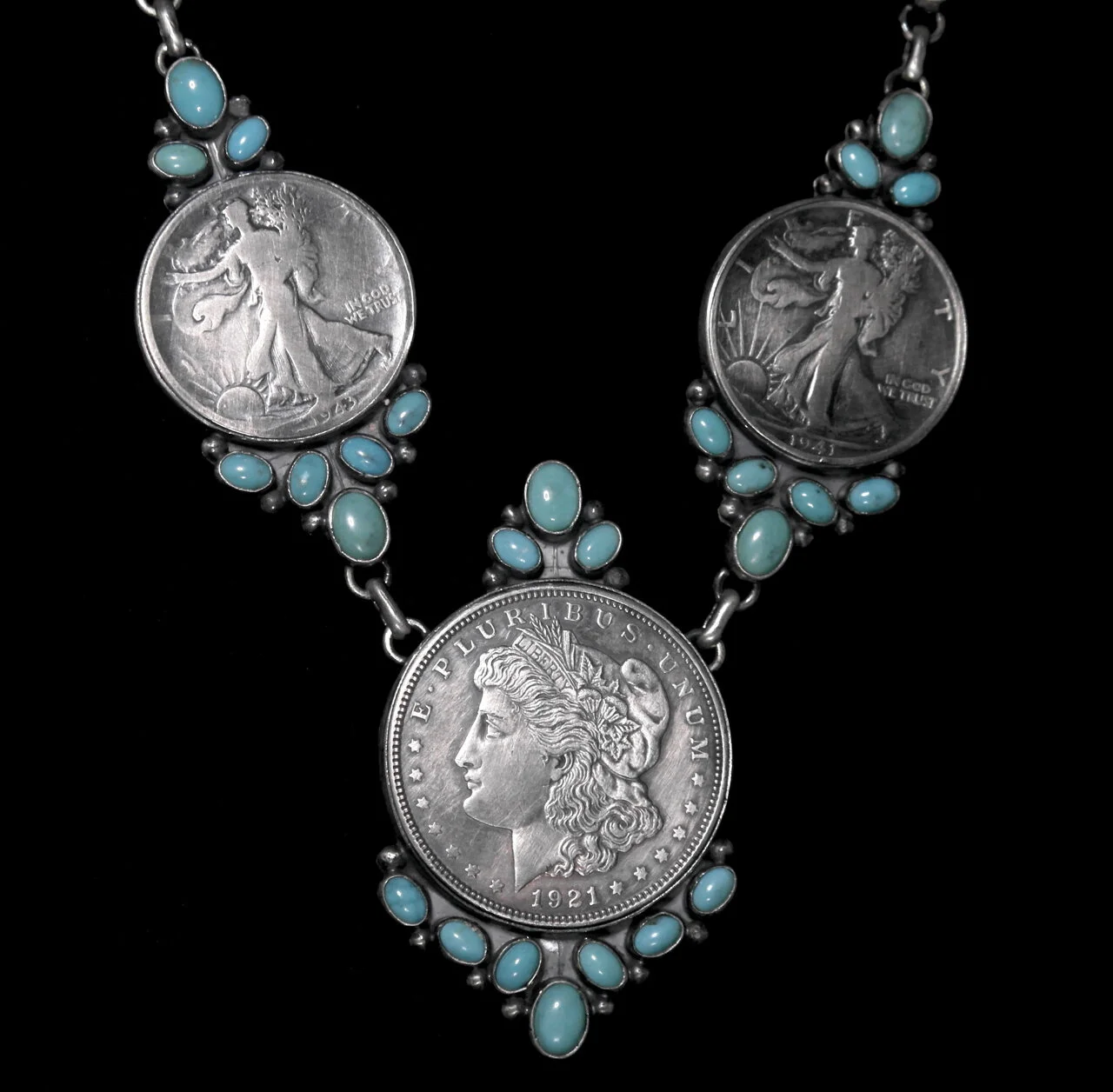 61-469 SS Turquoise 7 Coin Necklace $3695 -1.jpg