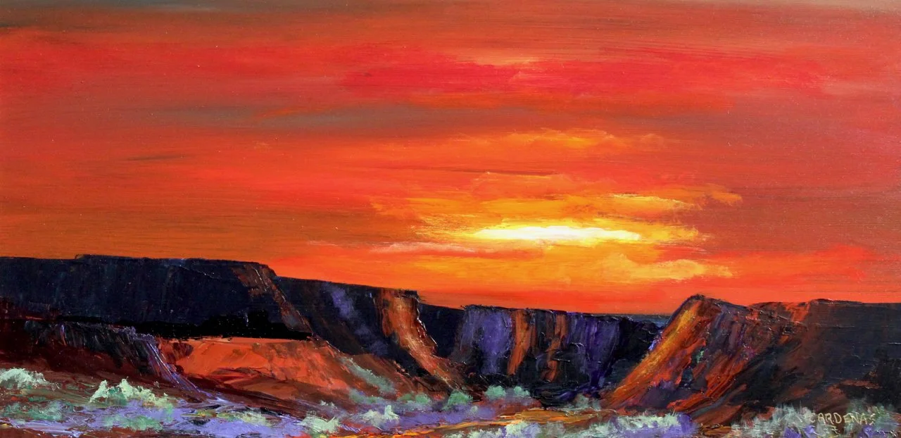 1-127 Henry Cardenas %22Up to the Canyon%22 $1495.jpg