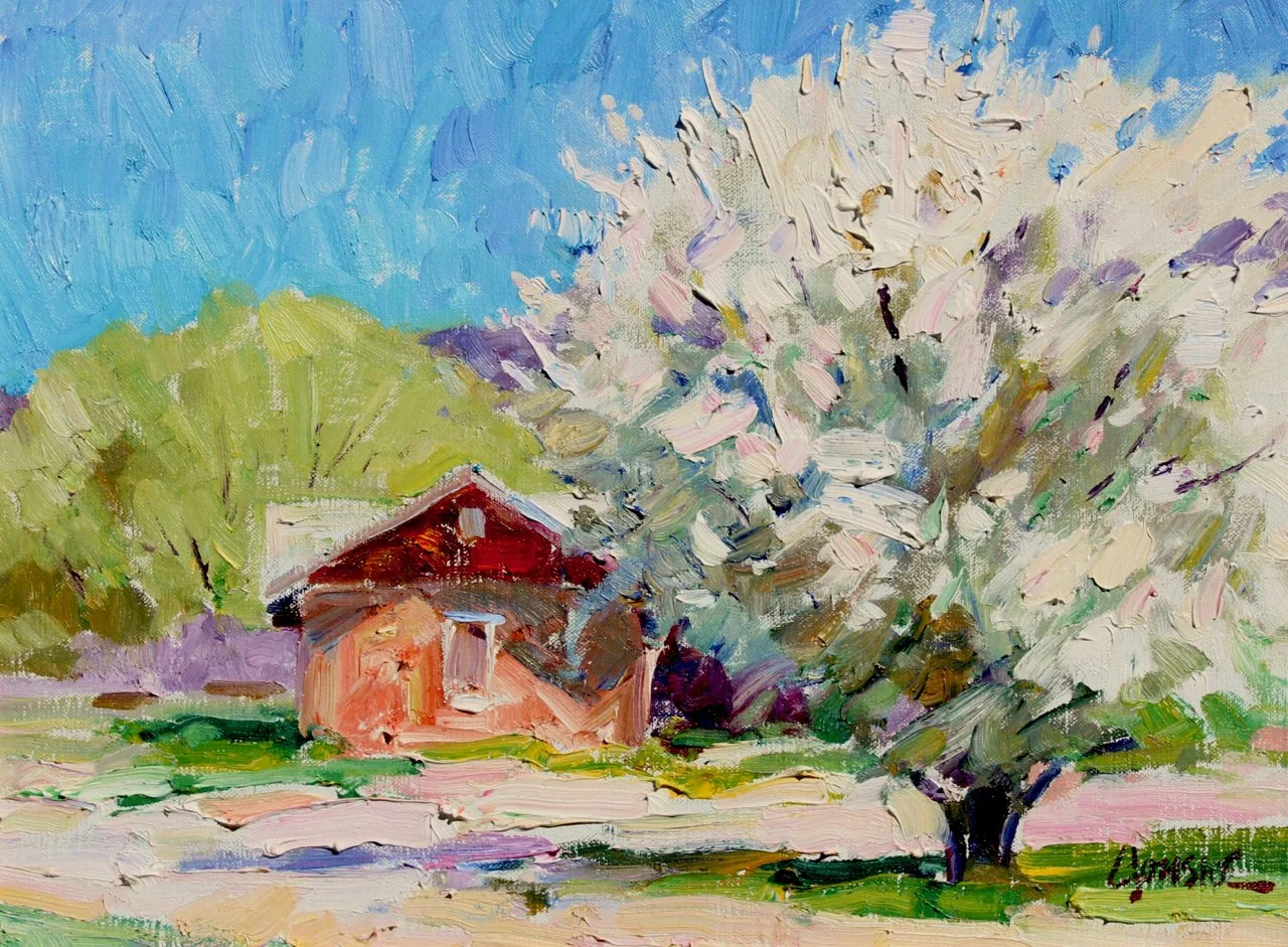 9-81 Walt Gonske %22Apple Blossoms%22 $5100.jpg