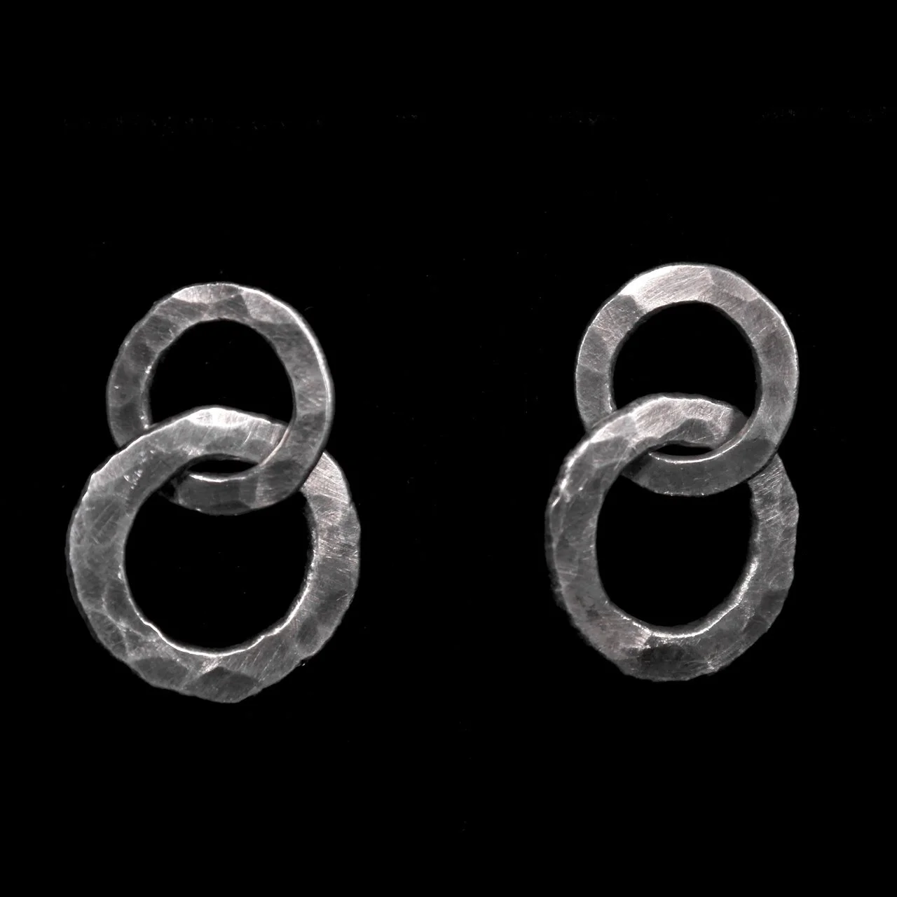 45-790 Margie Melby Fine Silver Circle in Circle Post Earrings $158.jpg
