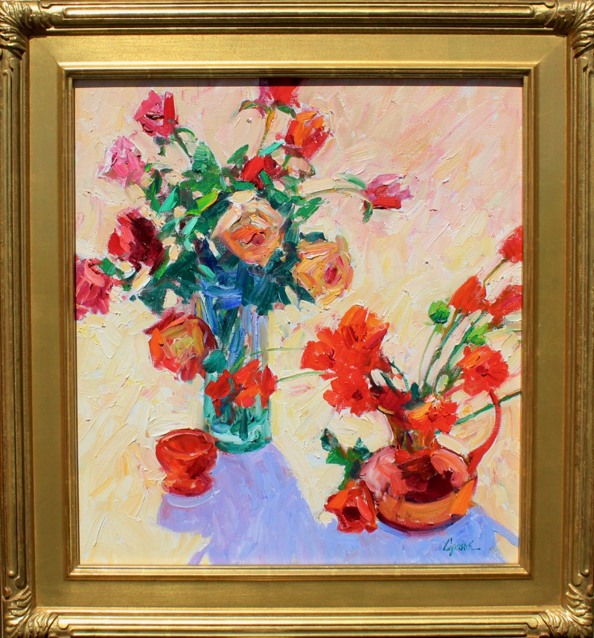 9-85 Walt Gonske %22Summer%22 $9,500-framed.jpg