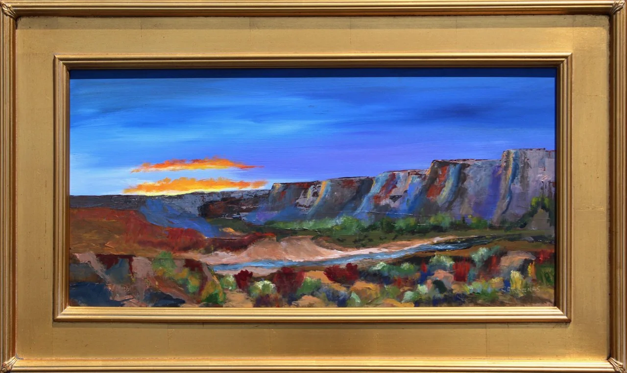 1-164 Henry Cardenas %22Sand Creek%22 $1595-framed.jpg