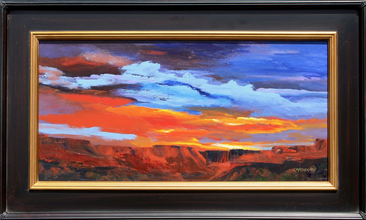 1-169 Henry Cardenas %22Sunset Beauty%22 $1595-framed.jpg