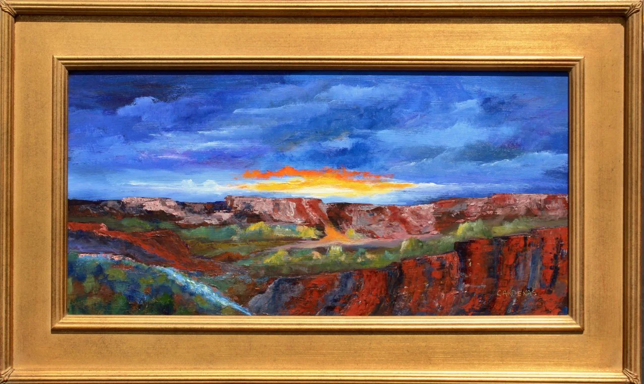1-167 Henry Cardenas %22Redcliffs%22 $1595-framed.jpg