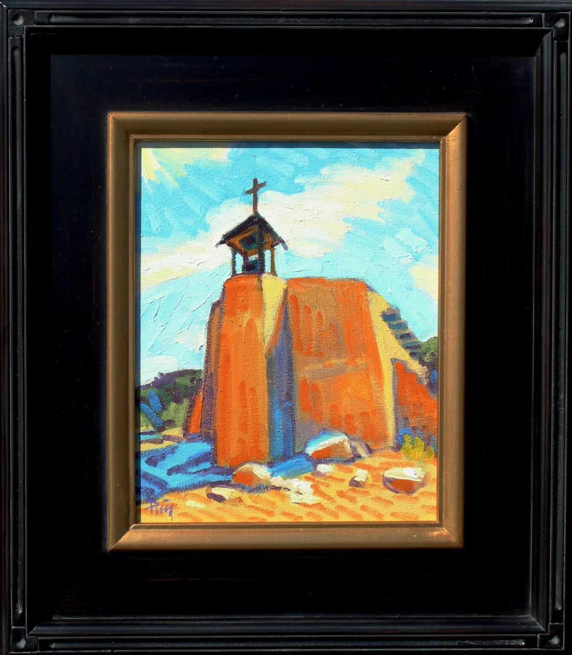 170-50 Brad Price %22Golondrinas Chapel%22 $900-framed.jpg