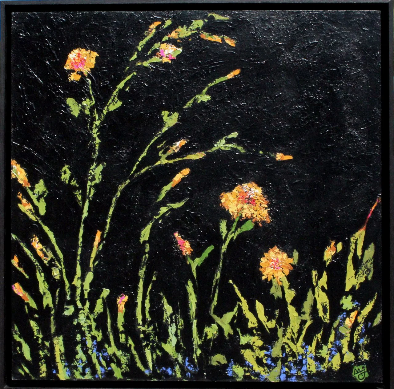 195-3 Mary Jo Oxford %22Midnight in the Garden%22 $1800-framed.jpg