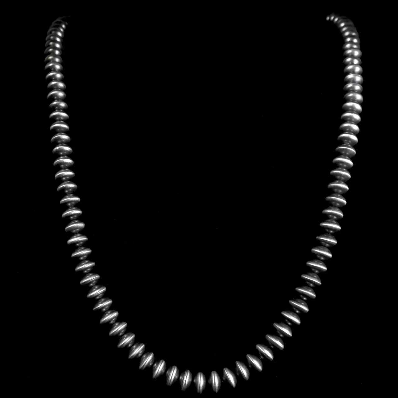 94-897 Preston Haley 24%22 Sterling Silver Navajo Pearl Necklace $598.jpg