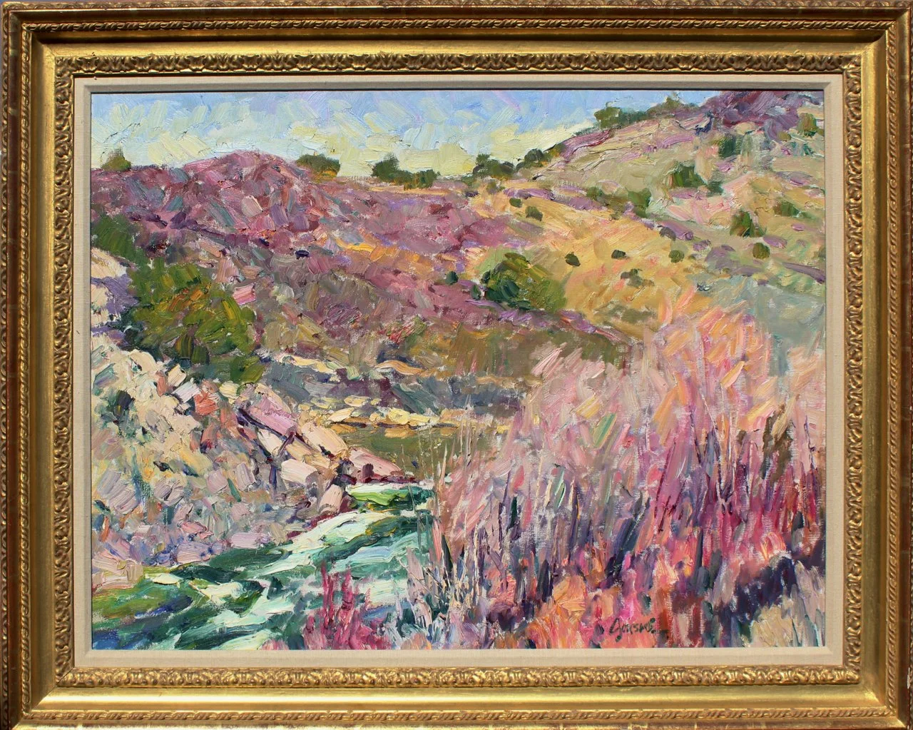 9-95 Walt Gonske %22Rio Grande Willows%22 $16,050-framed.jpg