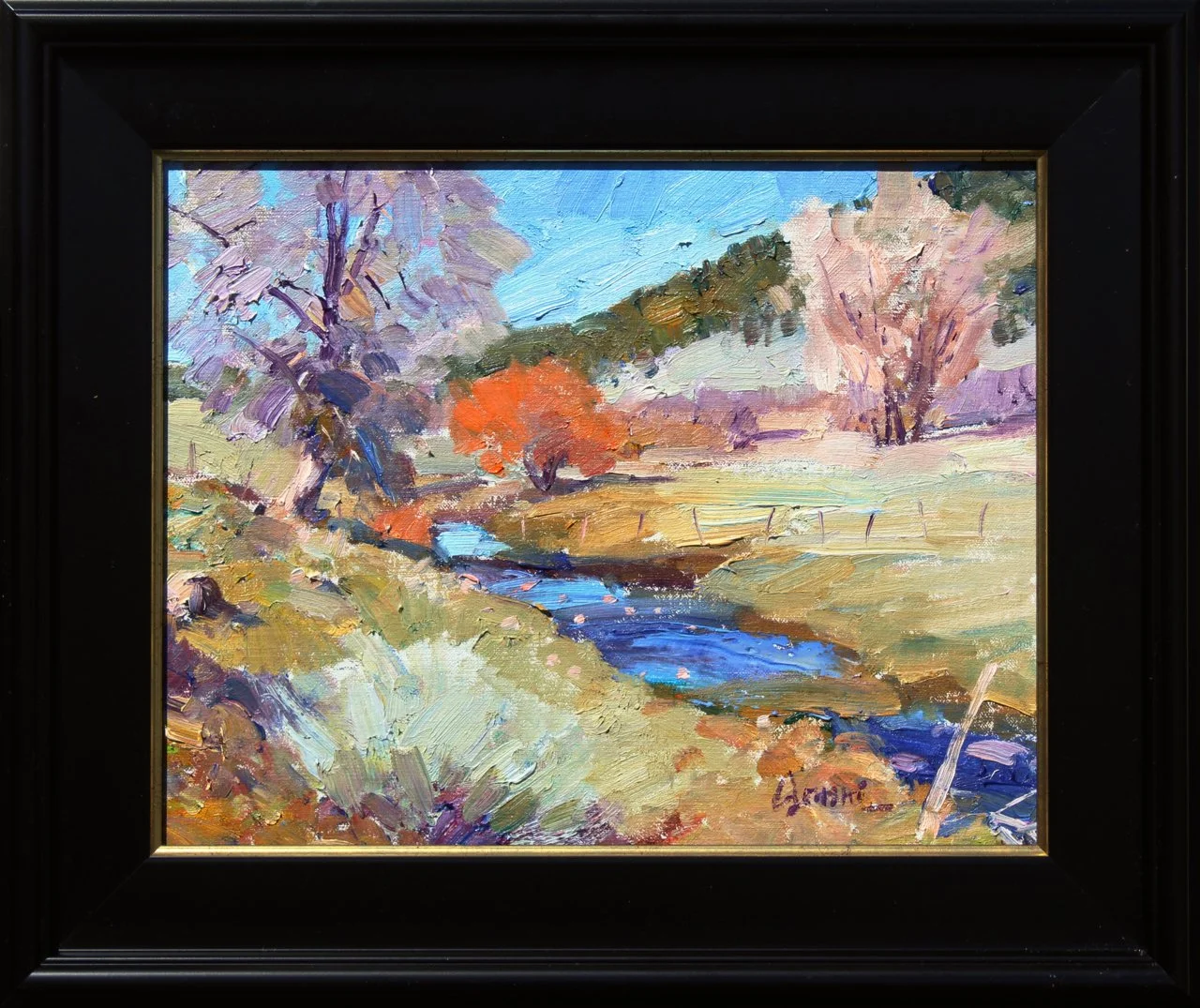 9-88 Walt Gonske %22Rio Tusas%22 $4,050-framed.jpg