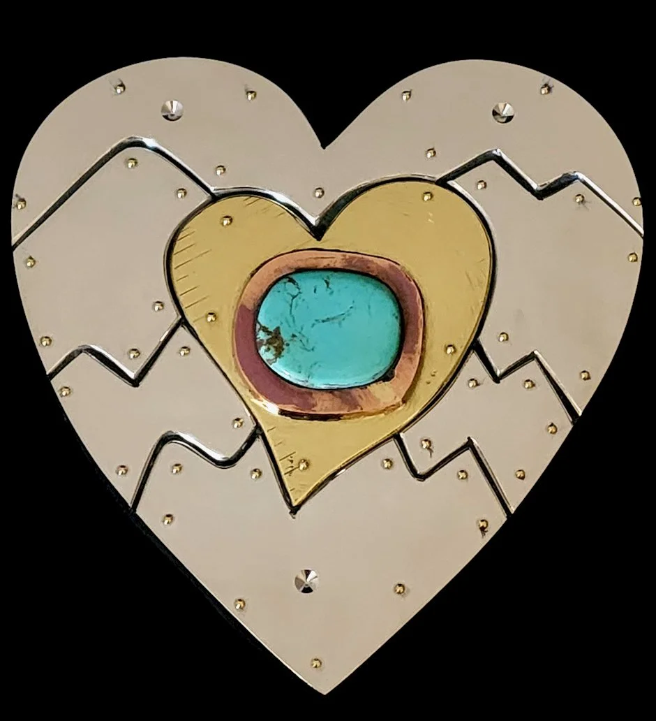 39-66 Thom Wheeler %22Turquoise Heart%22 $1400.jpg