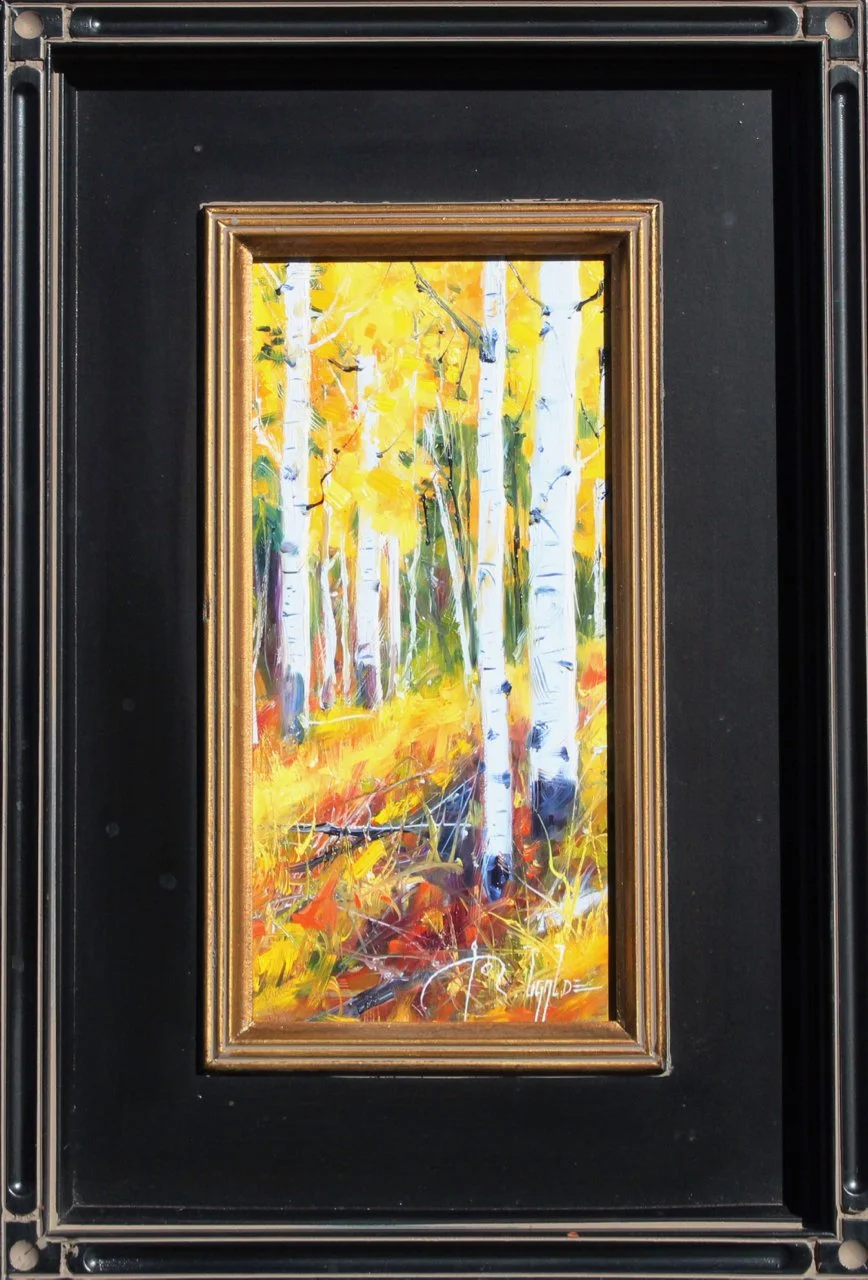115-169 Roberto Ugalde %22Golden Glow II%22 $795-framed.jpg
