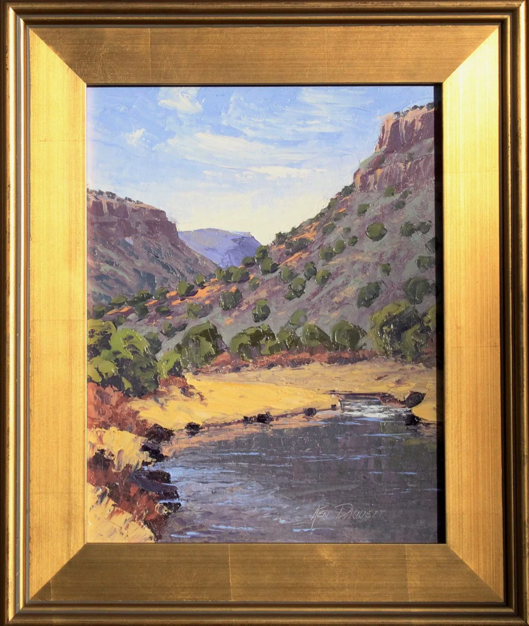 5-187 Ken Daggett %22In the Gorge%22 $1400-framed.jpg