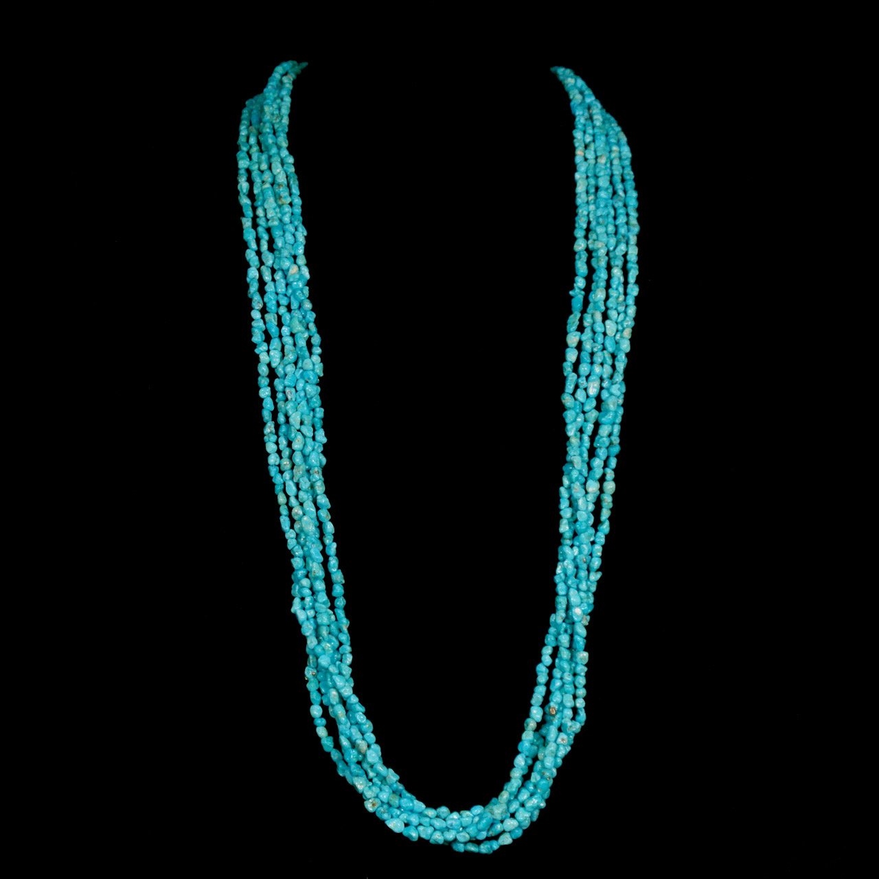 60-726 Sterling Silver with Sleeping Beauty 6 Strand Necklace $1475.jpeg