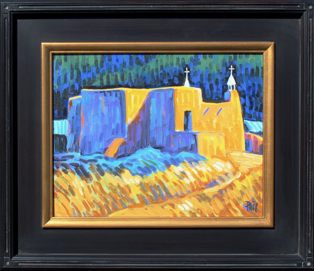 170-67 Brad Price %22Las Trampas%22 $1300-framed.jpg