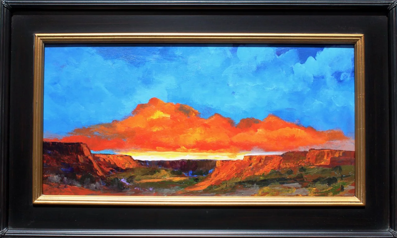 1-179 Henry Cardenas %22Box Canyon Glow%22 $1595-framed.jpg