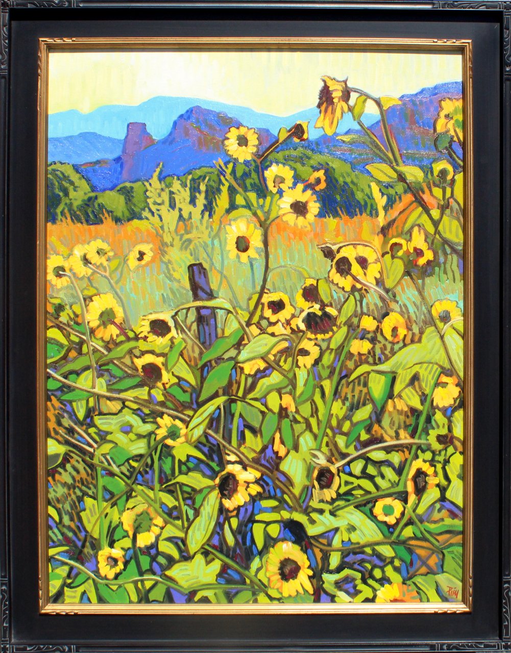 170-71 Brad Price %22Cuyamungue Floral%22 $5800-framed.jpg