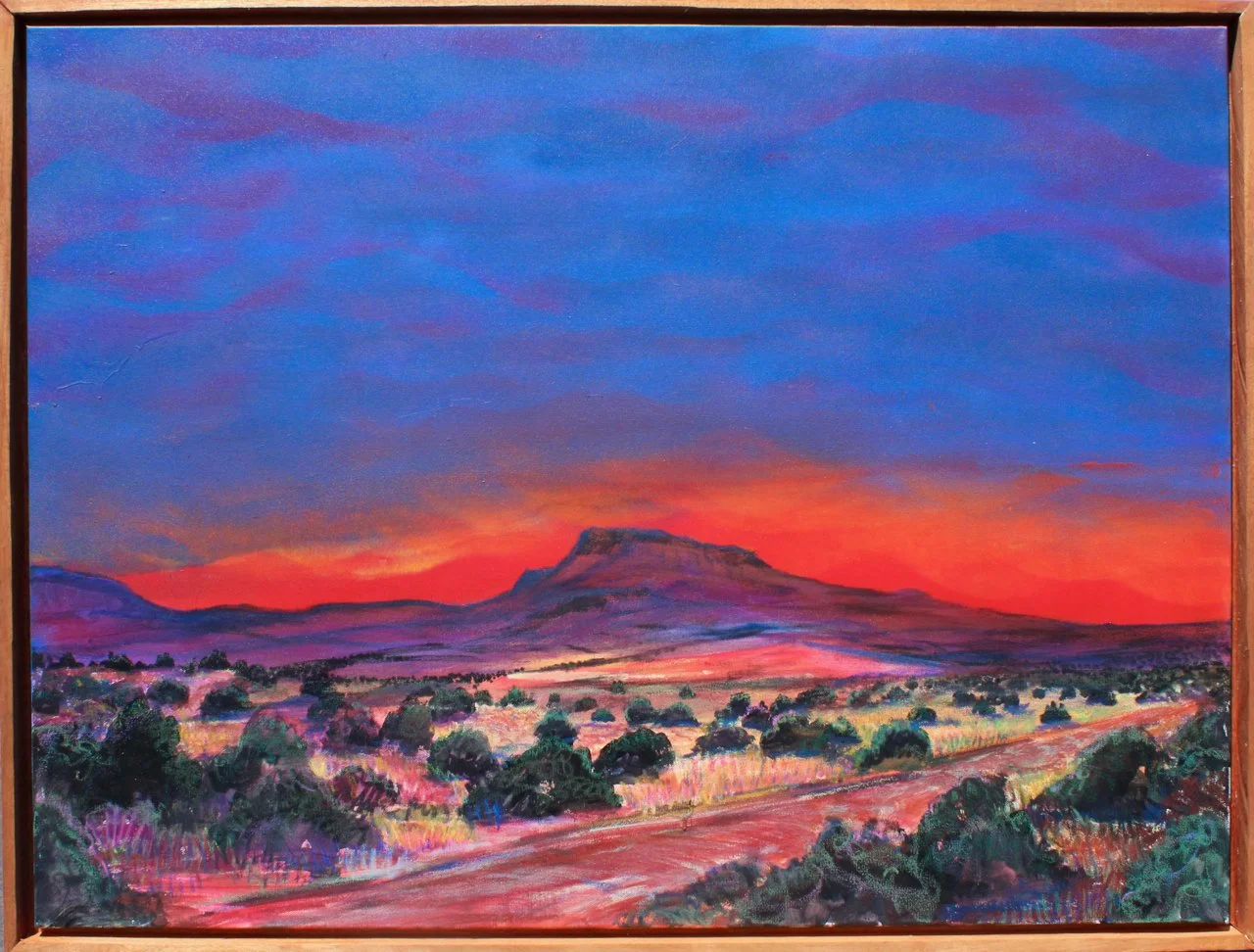 208-2 Jesse LIttlebird %22Cabezon%22 $5500-framed.jpg