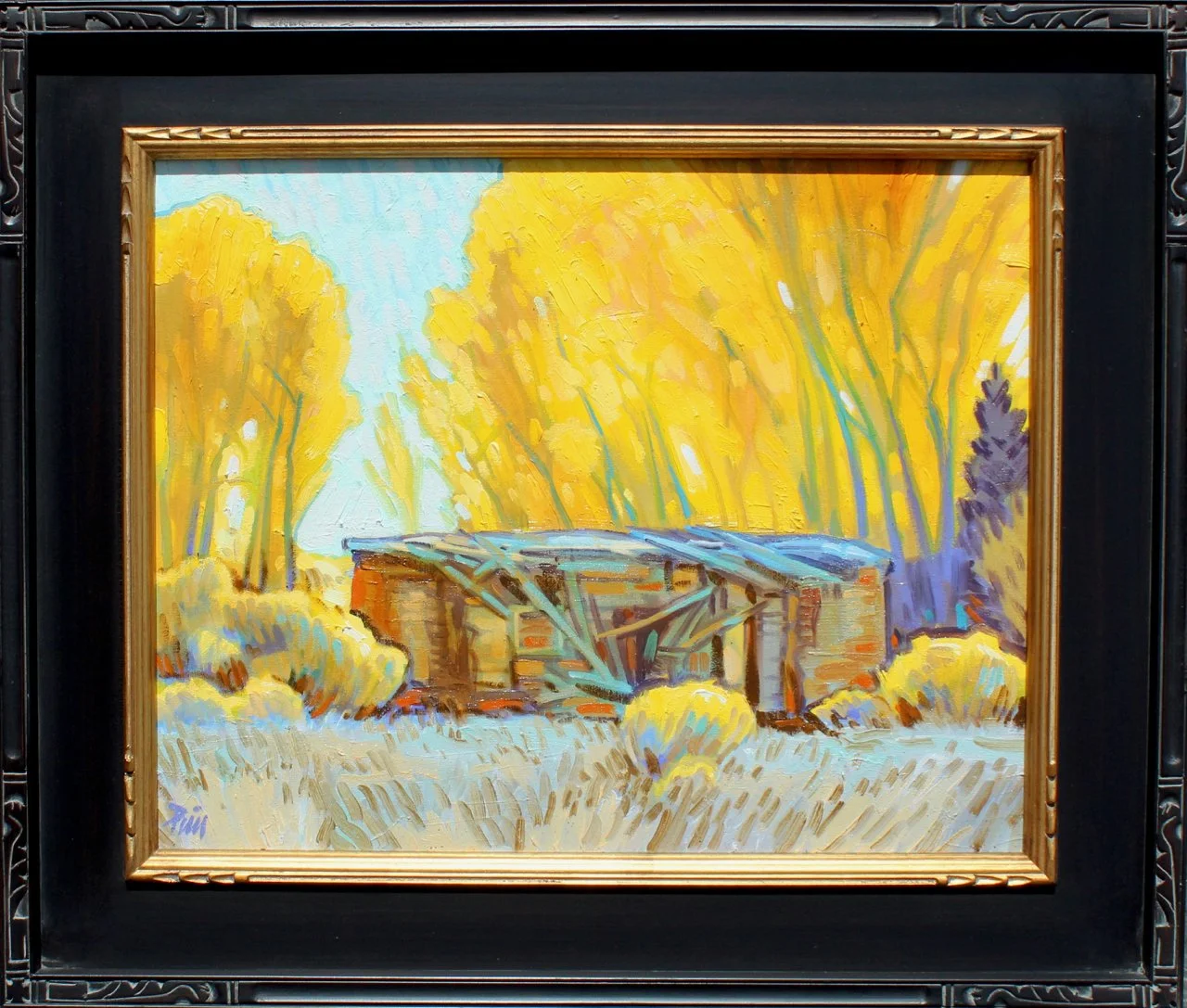170-72 Brad Price %22Arroyo Seco Adobe%22 $2,200-framed.jpg